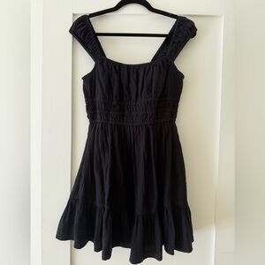 Abound Black Mini Sundress Size M